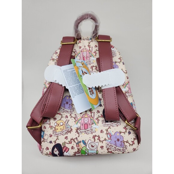 Loungefly Adventure Time Banner Mini Backpack Finn Jake BMO Marceline Bubblegum main image 5
